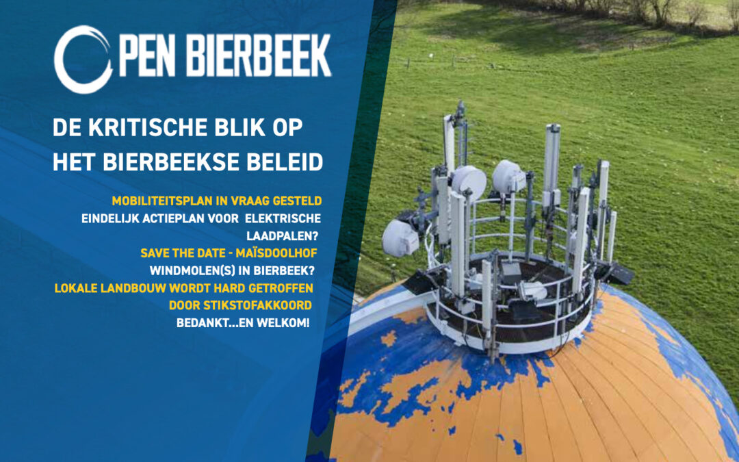 Open Bierbeek, de kritische blik op het beleid